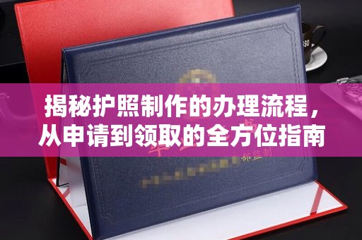 琼结揭秘护照制作的办理流程，从申请到领取的全方位指南